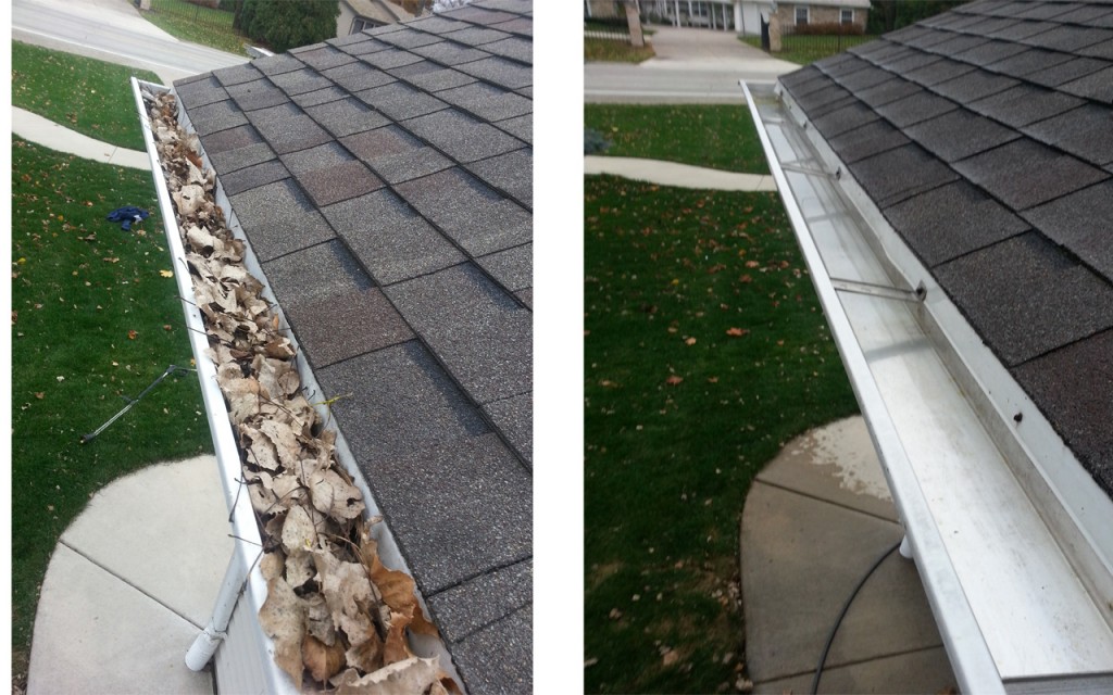 Gutter cleaning service